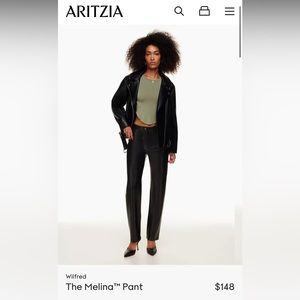 Aritzia Melina Pant black